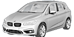 BMW F45 B2110 Fault Code